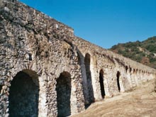 Roman aquaduct at Ansignan